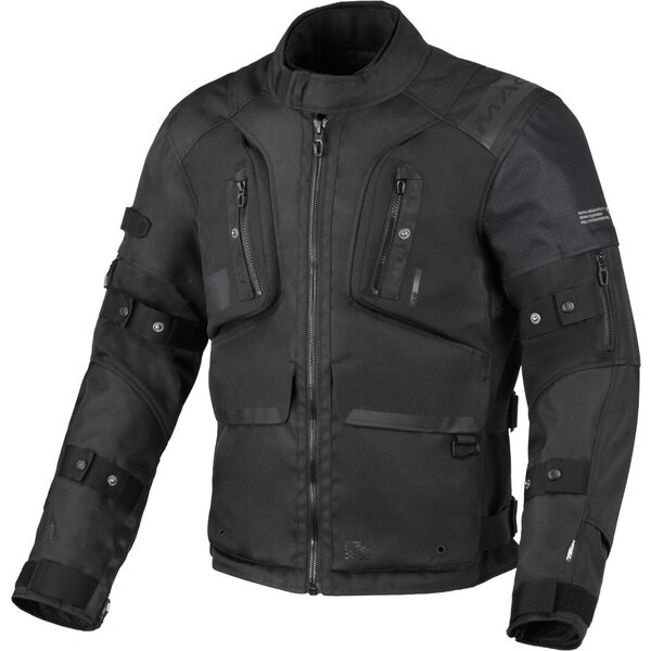 Geaca textil impermeabila MACNA HIGERA L Maro/Negru, 6