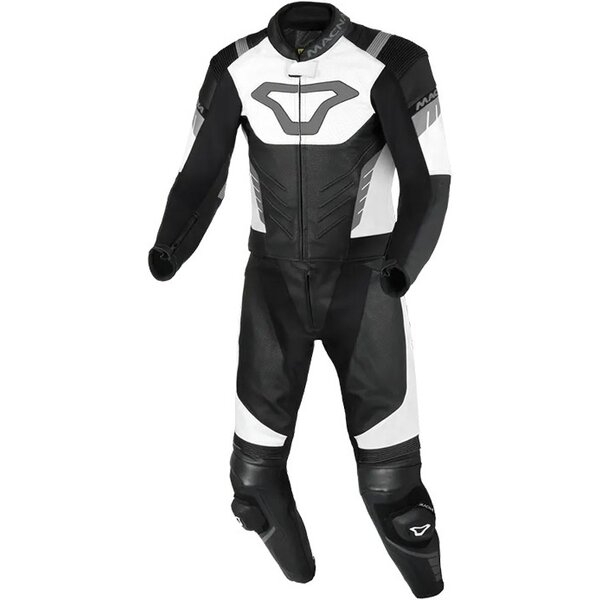 Combinezon de piele 2 piese MACNA VARSHALL Negru 54, 4