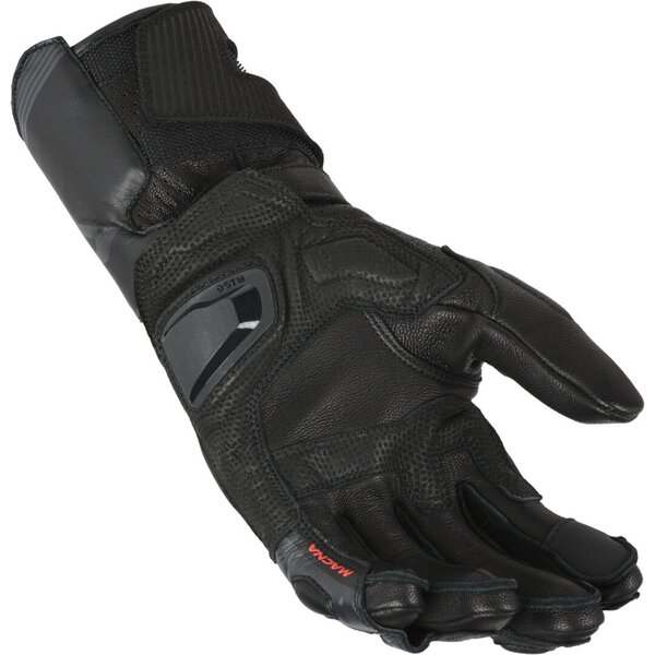 Manusi de piele sport perforate MACNA THANDOR L Negru/Rosu, 6