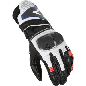 Manusi de piele sport perforate MACNA THANDOR L Negru/Rosu, 3