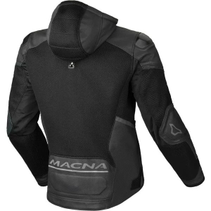 Geaca de vara piele/textil MACNA RISANT 48 Gri/Portocaliu, 14