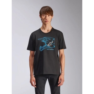 Tricou ALPINESTARS MX HELMET CSF Rosu XL, 6