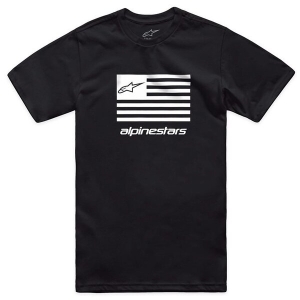 Tricou ALPINESTARS FLAG CSF Negru/Alb XL, 3