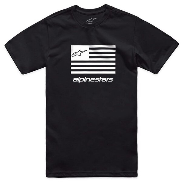 Tricou ALPINESTARS FLAG CSF Negru/Alb XXL, 3