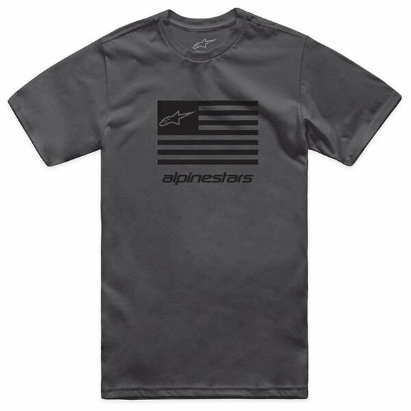 Tricou ALPINESTARS FLAG CSF Negru/Alb XXL, 2