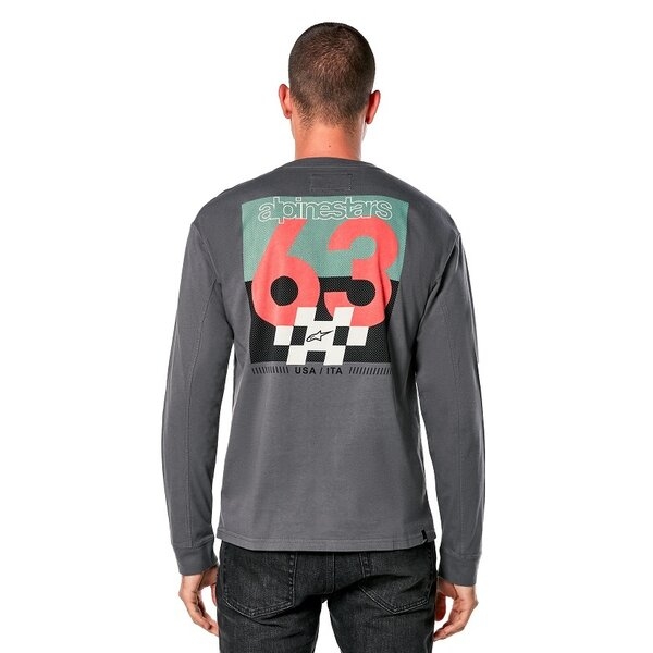 Bluza ALPINESTARS COMPEL LS XXL Gri carbune, 4