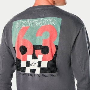 Bluza ALPINESTARS COMPEL LS XXL Gri carbune, 5