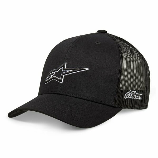 Sapca ALPINESTARS AGELESS OUTLINE TRUCKER Hat Negru/Negru, 5