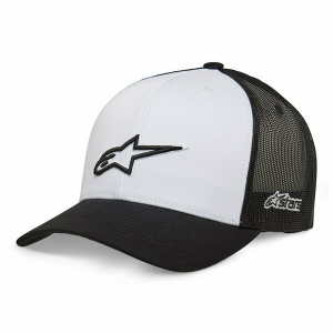 Sapca ALPINESTARS AGELESS OUTLINE TRUCKER Hat Negru/Negru, 4