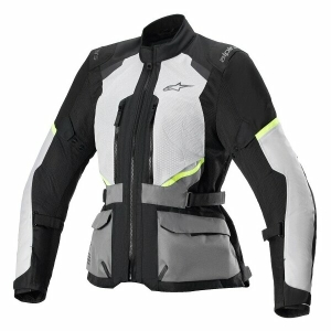 Geaca dama textil vara Alpinestars STELLA ANDES AIR DRYSTAR L Gri deschis/Gri inchis/Negru, 2