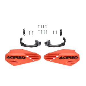 ACERBIS LINEAR HANDGUARDS ORANGE/BLACK, 4