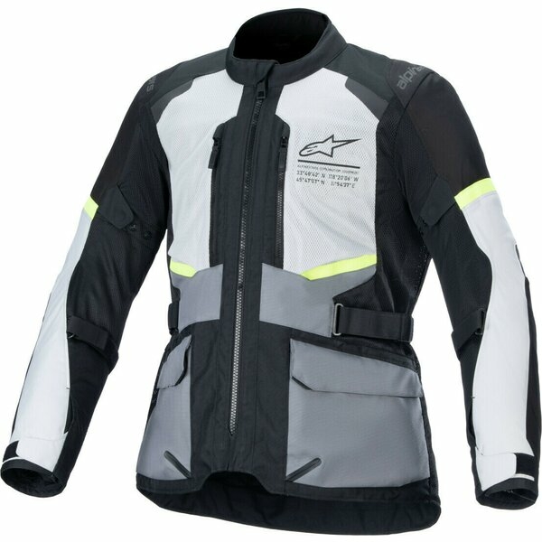 Geaca textil vara Alpinestars ANDES AIR DRYSTAR L Negru/Gri/Albastru, 2
