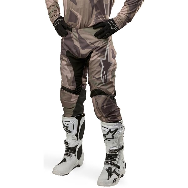 Pantaloni cross-enduro ALPINESTARS RACER TACTICAL 2024 40 Gri deschis/Negru/Maro, 12
