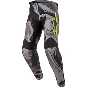 Pantaloni cross-enduro ALPINESTARS RACER TACTICAL 2024 32 Gri inchis/Negru/Galben fluo, 10