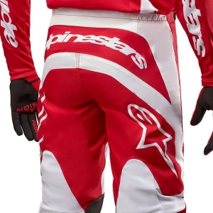 Pantaloni cross-enduro ALPINESTARS FLUID LURV 2024 30 Rosu/Alb, 41