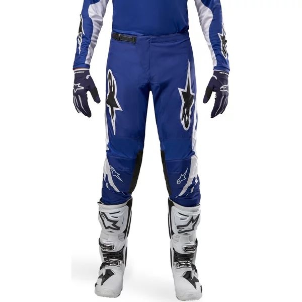 Pantaloni cross-enduro ALPINESTARS FLUID LUCENT 2024 Negru/Alb 30, 20