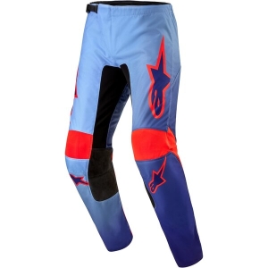 Pantaloni cross-enduro ALPINESTARS FLUID LUCENT 2024 34 Albastru/Portocaliu, 10