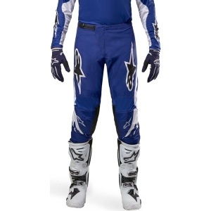 Pantaloni cross-enduro ALPINESTARS FLUID LUCENT 2024 34 Alb/Rosu/Galben fluo, 9