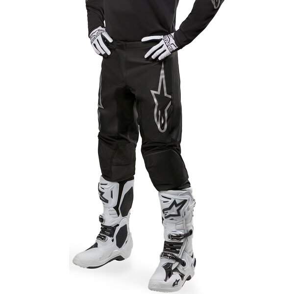 Pantaloni cross-enduro ALPINESTARS FLUID GRAPHITE 2024 Negru/Argintiu 38, 4