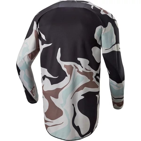 Tricou cross-enduro ALPINESTARS RACER TACTICAL L Verde military/Maro, 11
