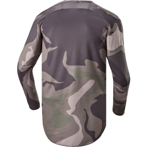 Tricou cross-enduro ALPINESTARS RACER TACTICAL XL Gri deschis/Negru/Maro, 7