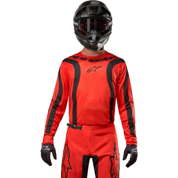 Tricou cross-enduro ALPINESTARS FLUID LURV 2024 S Albastru deschis, 15
