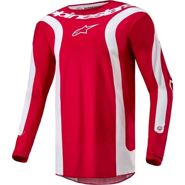Tricou cross-enduro ALPINESTARS FLUID LURV 2024 M Rosu/Alb, 11
