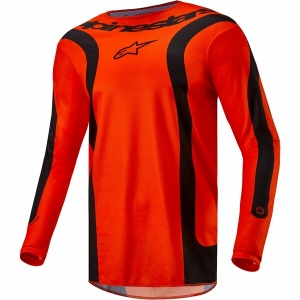 Tricou cross-enduro ALPINESTARS FLUID LURV 2024 L Portocaliu, 2