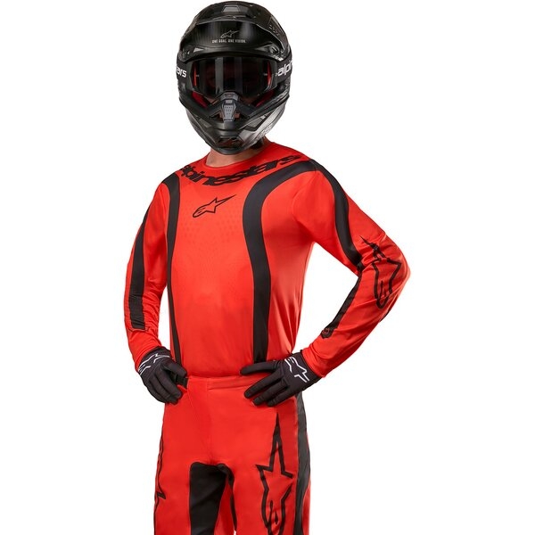 Tricou cross-enduro ALPINESTARS FLUID LURV 2024 XL Albastru deschis, 7