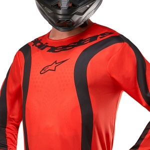 Tricou cross-enduro ALPINESTARS FLUID LURV 2024 XXL Portocaliu, 9
