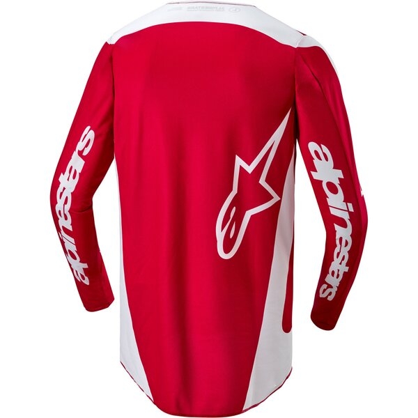 Tricou cross-enduro ALPINESTARS FLUID LURV 2024 XXL Rosu/Alb, 11