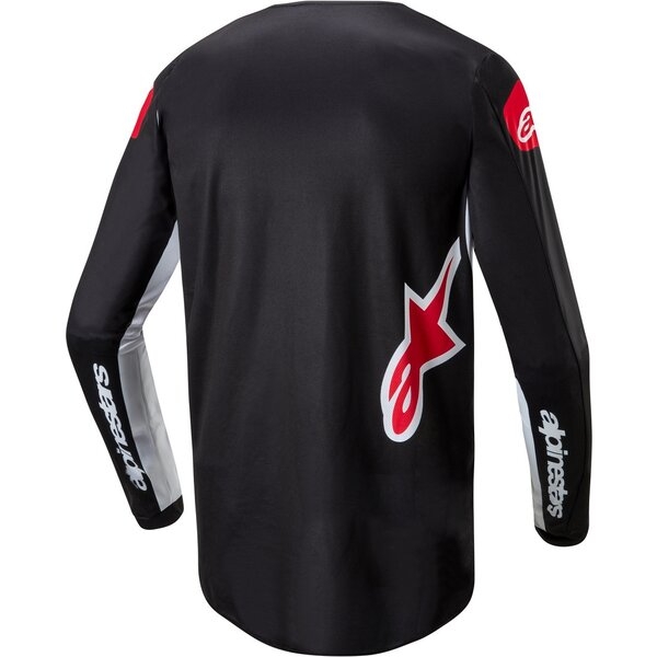 Tricou cross-enduro Alpinestars FLUID LUCENT 2024 XL Albastru/Portocaliu, 5