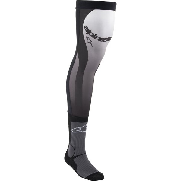 Sosete motocross ALPINESTARS KNEE BRACE SOCKS Rosu/Alb L/XXL, 4