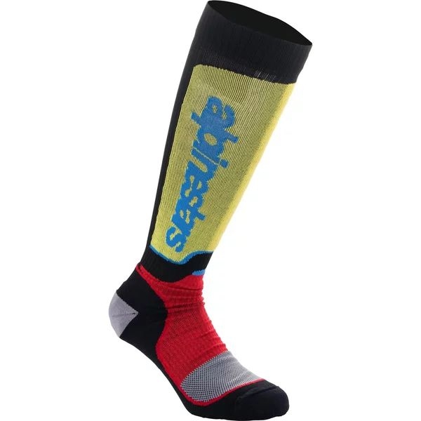 Sosete ALPINESTARS MX PLUS SOCKS M Negru/Alb, 10