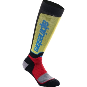 Sosete ALPINESTARS MX PLUS SOCKS L Negru/Gri/Rosu, 3