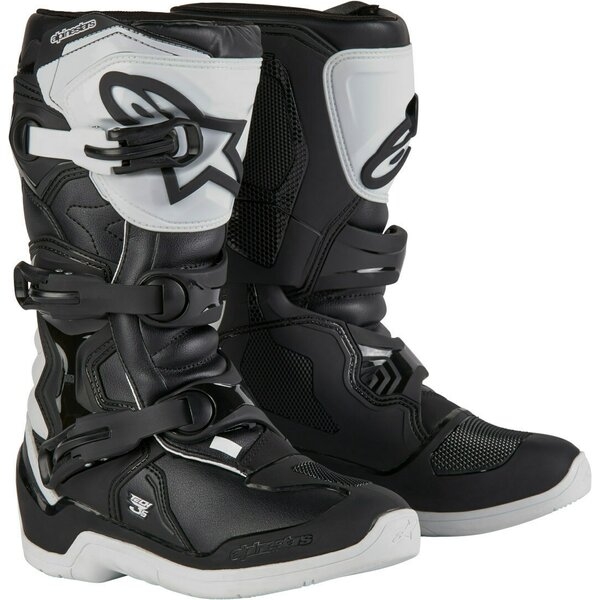 Cizme cross-enduro copii ALPINESTARS TECH 3S YOUTH 34 Alb/Negru/Rosu, 5