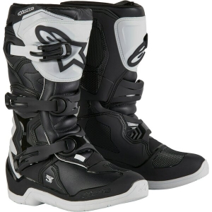 Cizme cross-enduro copii ALPINESTARS TECH 3S YOUTH 34 Negru/Portocaliu, 6