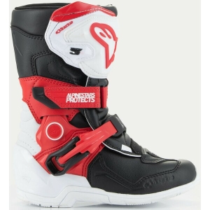 Cizme cross-enduro copii ALPINESTARS TECH 3S KIDS Alb/Negru 32, 20
