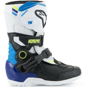 Cizme cross-enduro copii ALPINESTARS TECH 3S KIDS 32 Alb/Negru/Rosu, 22