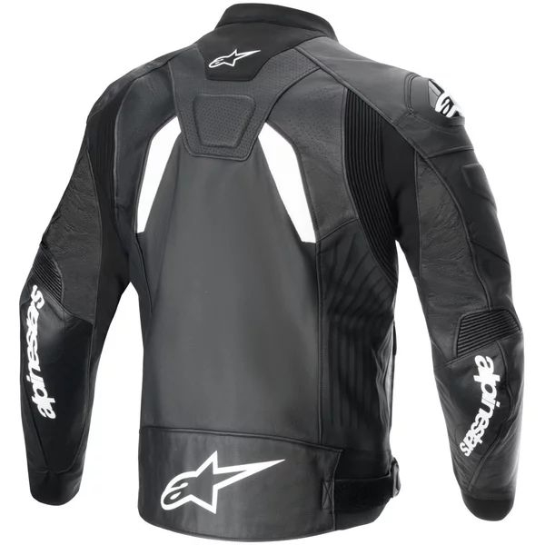Geaca de piele ALPINESTARS GP PLUS R V4 AIRFLOW 48 Negru/Rosu fluo/Alb, 13