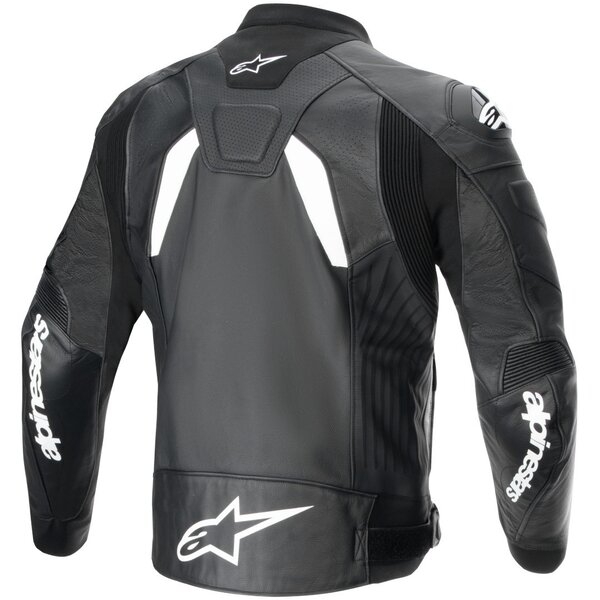 Geaca de piele ALPINESTARS GP PLUS R V4 AIRFLOW 50 Negru/Rosu fluo/Alb, 6