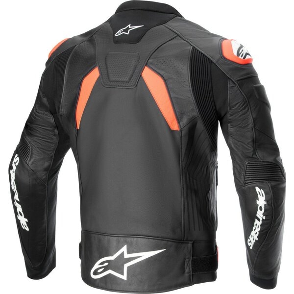 Geaca de piele ALPINESTARS GP PLUS R V4 AIRFLOW 56 Negru/Rosu fluo/Alb, 8