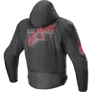 Geaca de vara impermeabila ALPINESTARS ZACA AIR VENOM XXL Negru/Rosu, 6