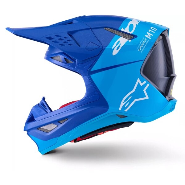 Casca cross-enduro ALPINESTARS SUPERTECH S-M10 FLOOD 2024 ECE 22.06 L Negru/Gri inchis, 25