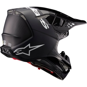 Casca cross-enduro ALPINESTARS SUPERTECH S-M10 FLOOD 2024 ECE 22.06 L Negru/Gri inchis, 8