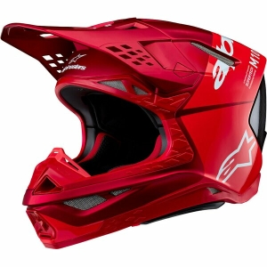 Casca cross-enduro ALPINESTARS SUPERTECH S-M10 FLOOD 2024 ECE 22.06 L Negru/Gri inchis, 12