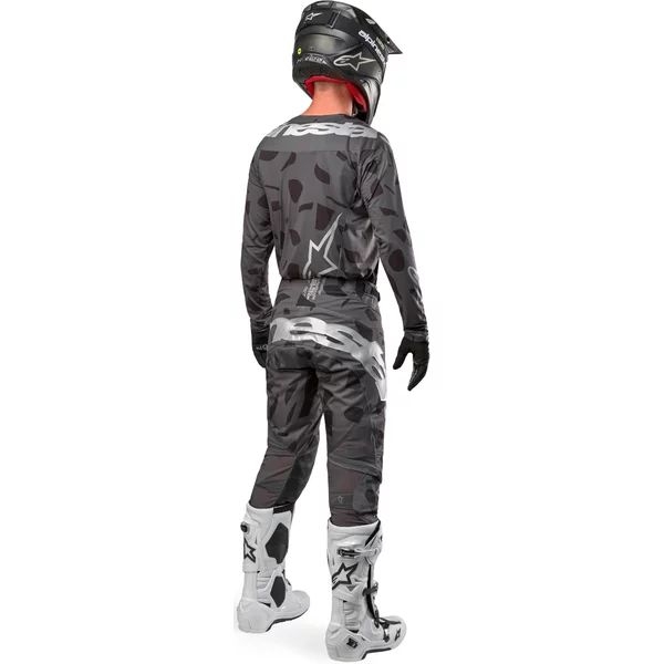 Pantaloni cross-enduro ALPINESTARS TECHSTAR GRAPHITE 2024 32 Negru/Camo, 6