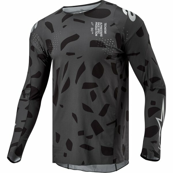 Tricou cross-enduro ALPINESTARS TECHSTAR GRAPHITE 2024 XXL Negru/Camo, 2