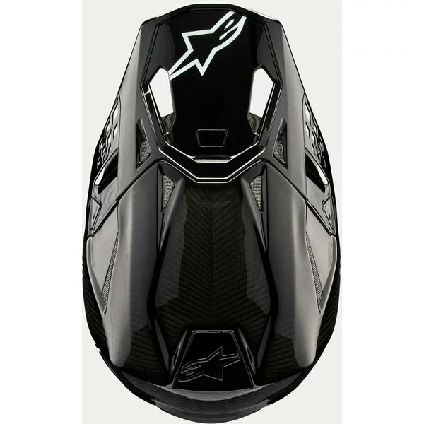 Casca cross-enduro ALPINESTARS SUPERTECH S-M10 SOLID 2024 ECE 22.06 M Negru, 6