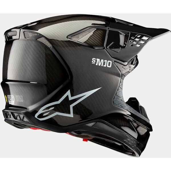 Casca cross-enduro ALPINESTARS SUPERTECH S-M10 SOLID 2024 ECE 22.06 Negru XXL, 4